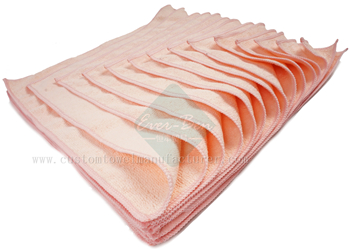 China Bulk microfiber hair towel Factory Custom Pink Fast Dry Har Towel Manufacturer for America Canada